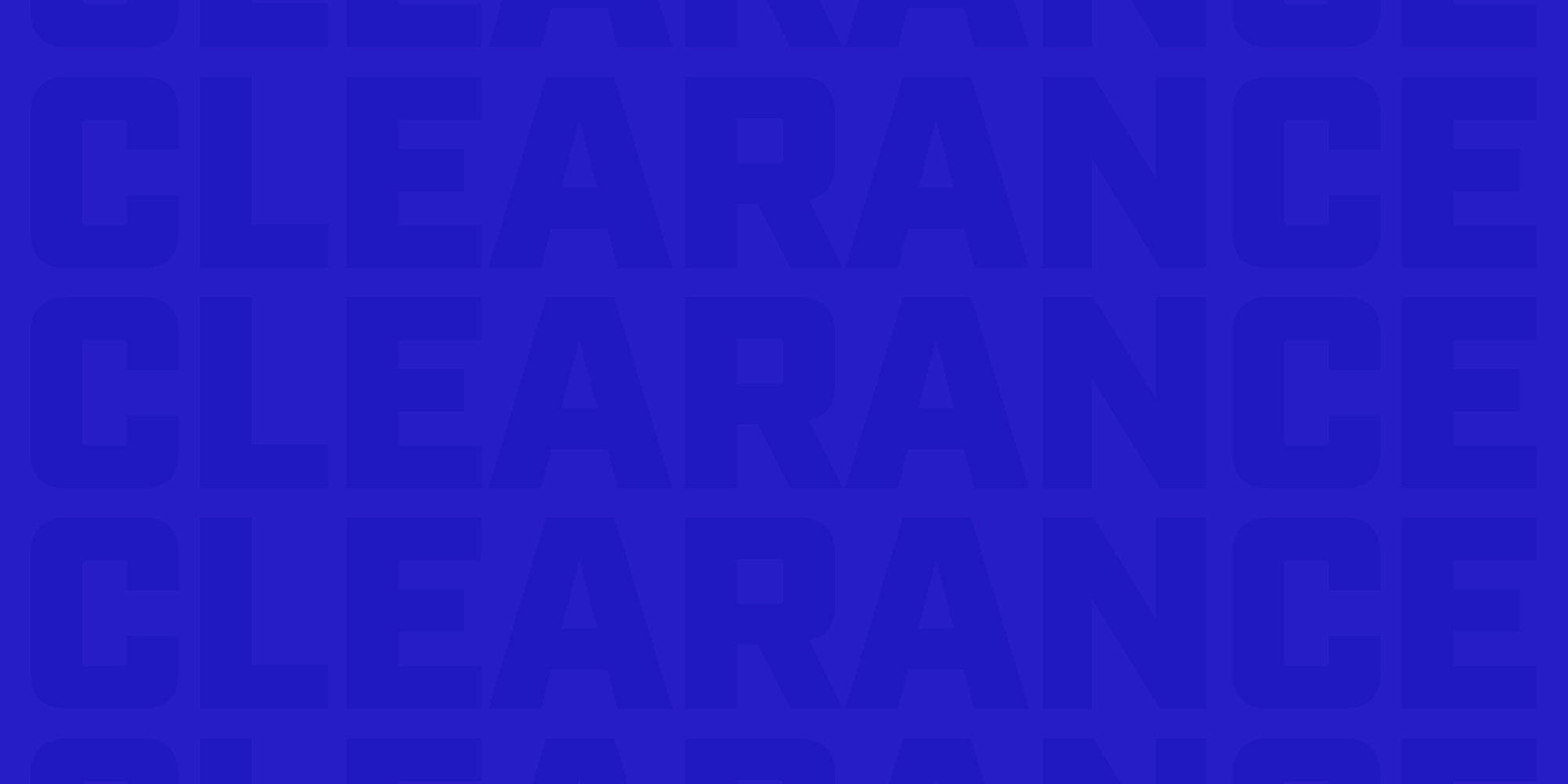 century winter clearance banner