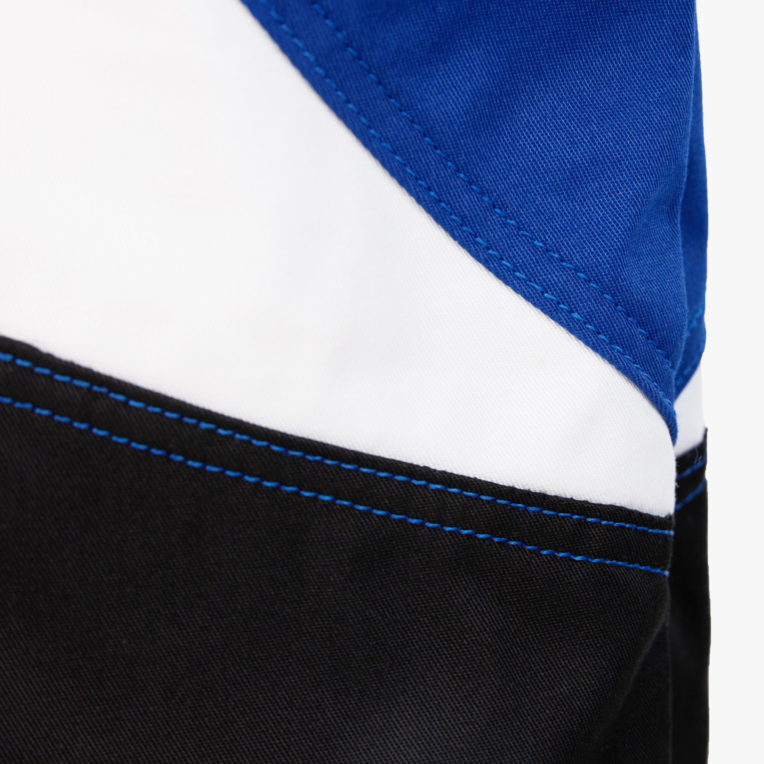 three colors of fabric