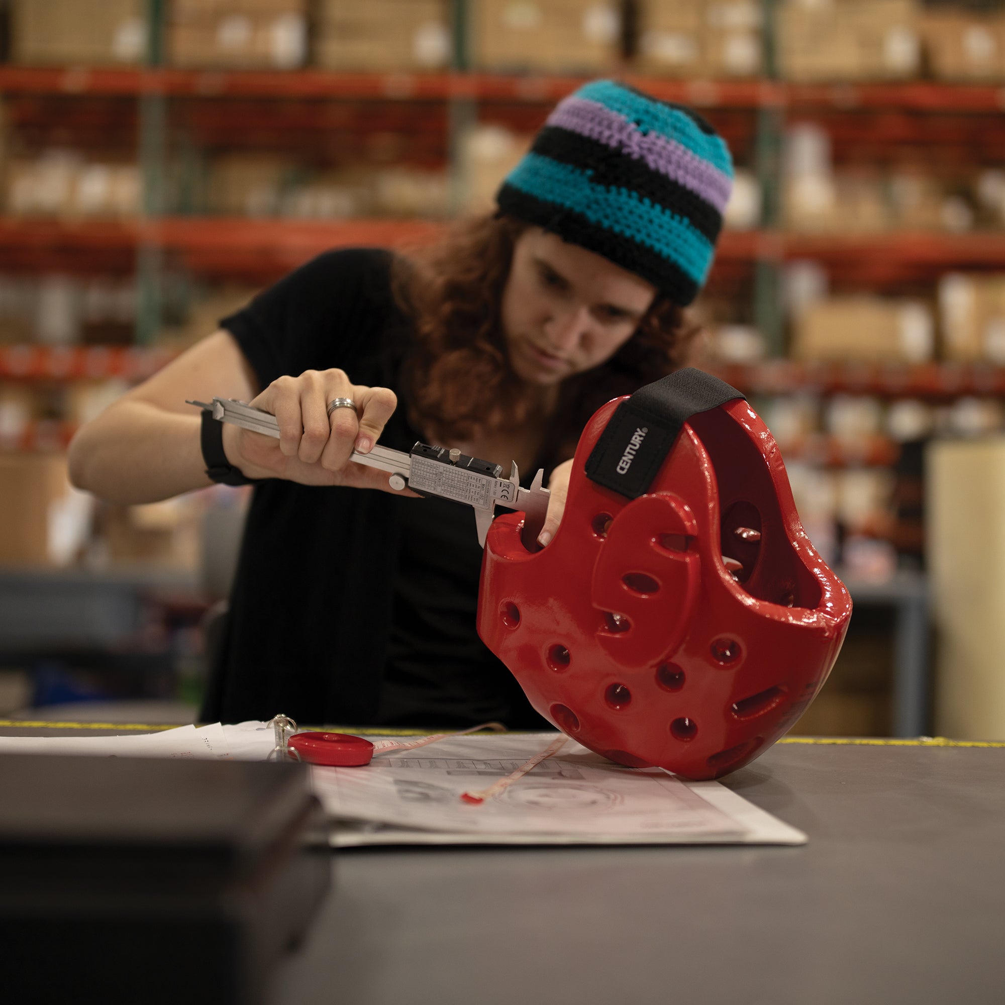 Measuring Martial Arts Headgear