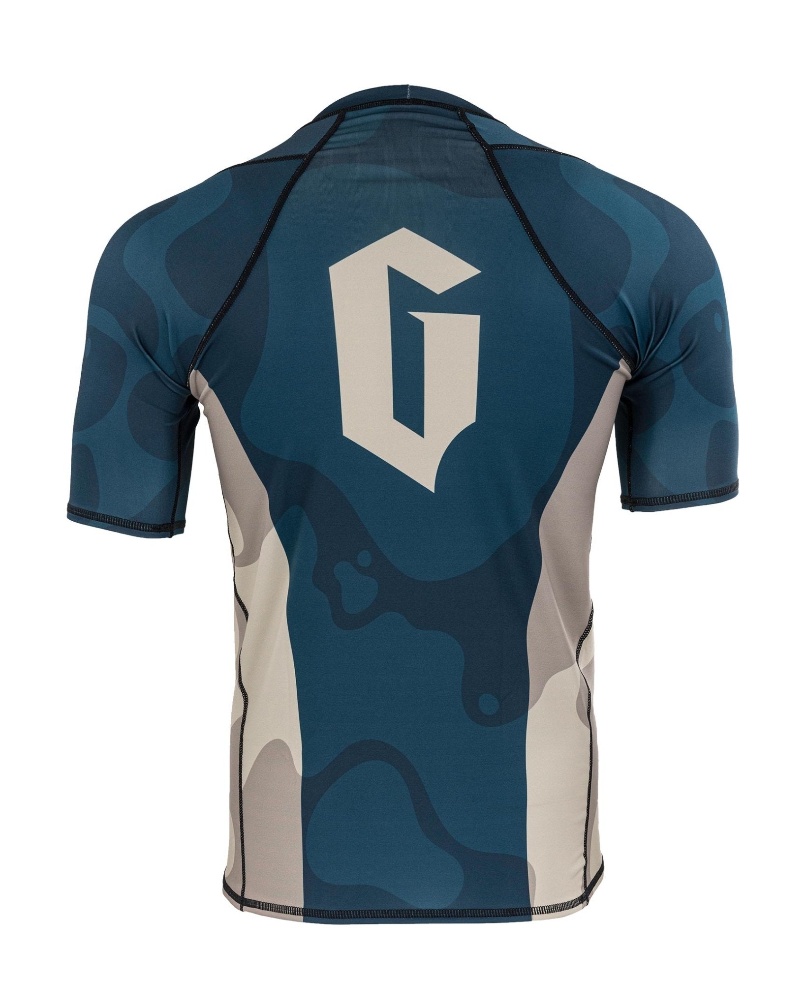 Gameness Men's Short Sleeved Meeting Of The Waters Rash Guard gameness-mens-short-sleeved-meeting-of-the-waters-rashguard-543810