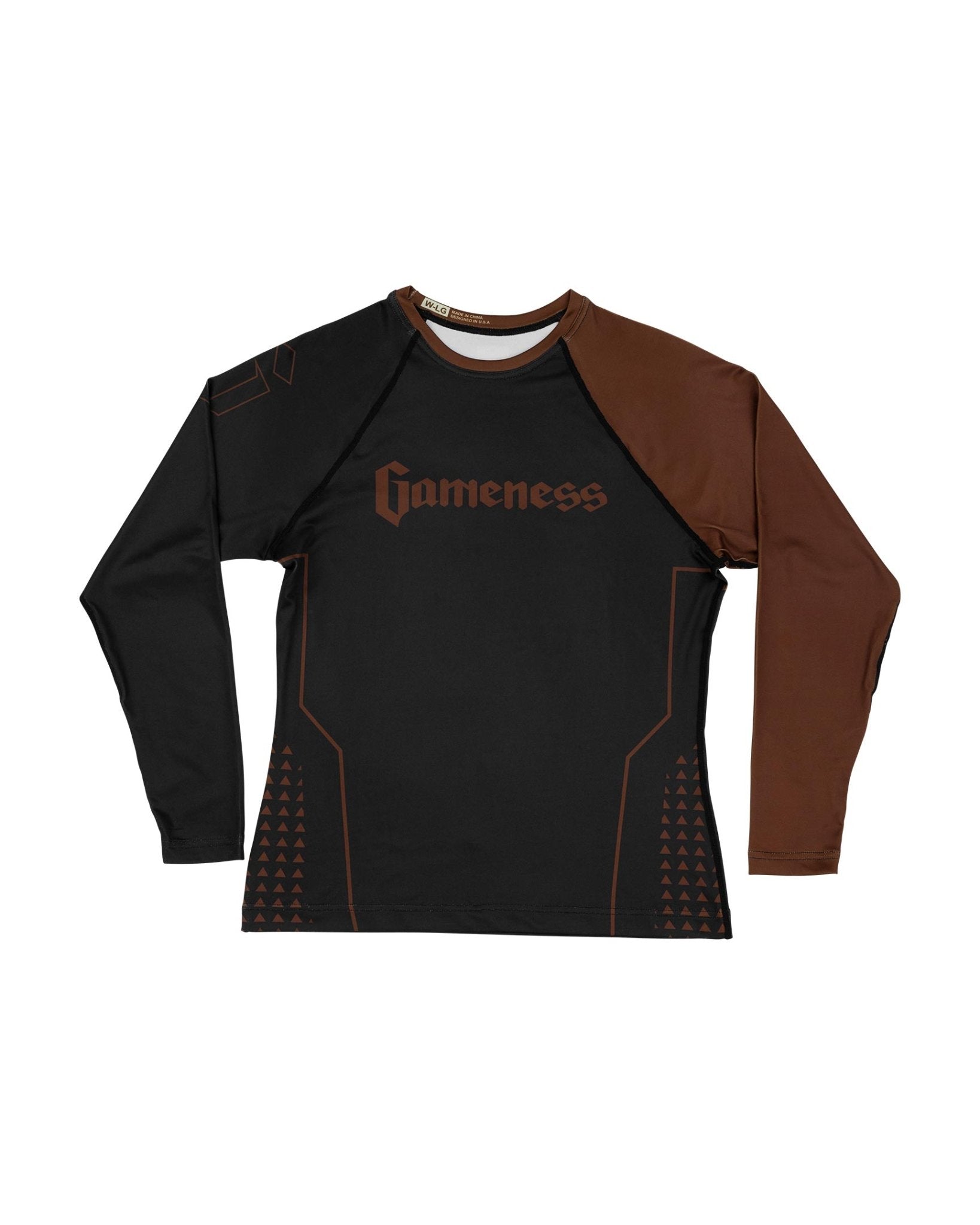 Gameness Women's Long Sleeve Ranked Rash Guard gameness-womens-long-sleeve-ranked-rash-guard-169693