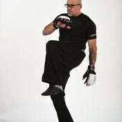 10 oz. Middleweight Brushed Cotton Elastic Waist Pants - Black 10-oz-middleweight-brushed-cotton-elastic-waist-pants-296261