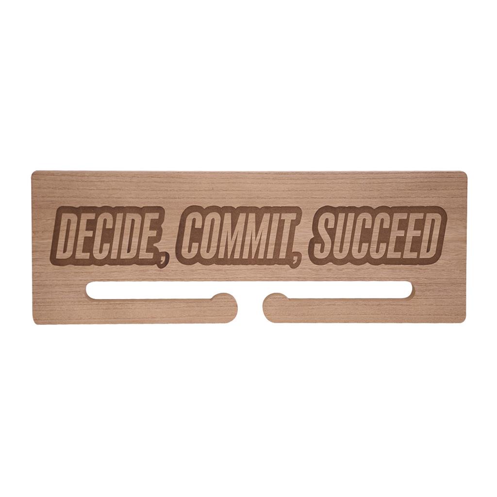 Decide, Commit, Succeed wall display 13033_1