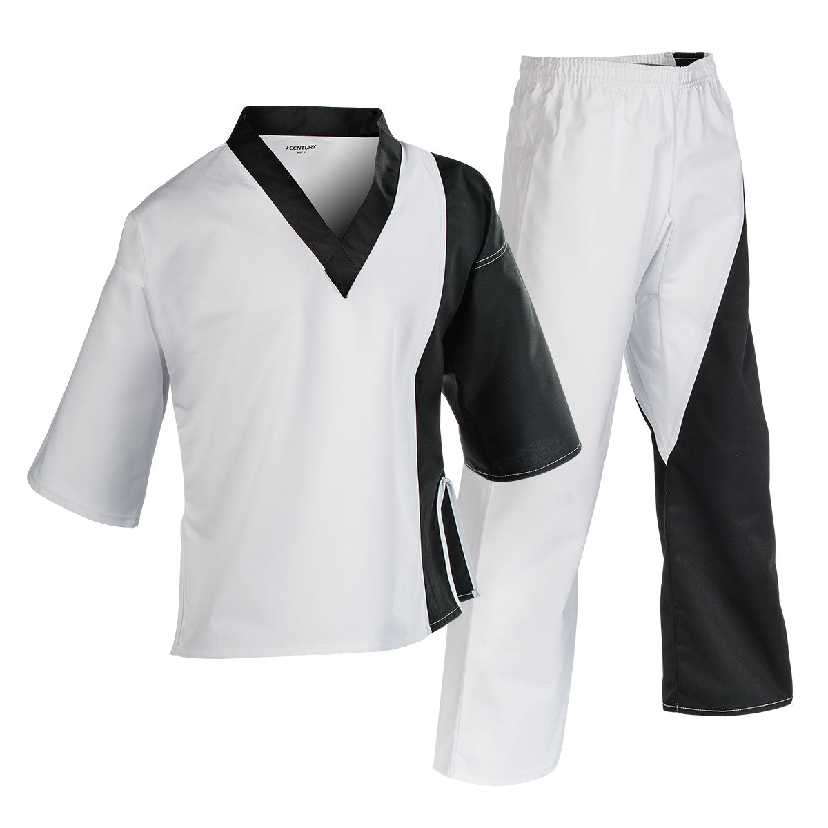 7 oz. Pullover Colorblock Splice Team Uniform Black White