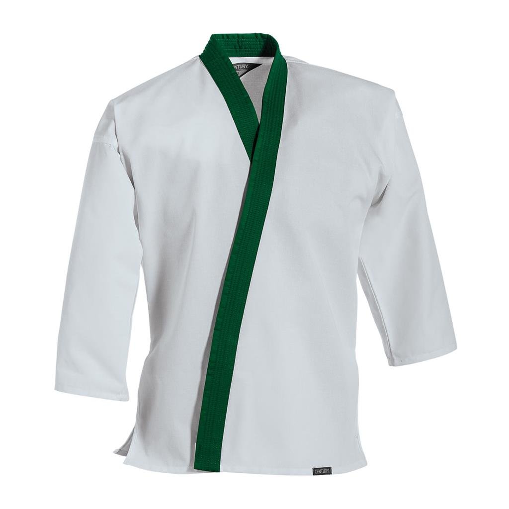 Traditional Tang Soo Do Jacket White Green