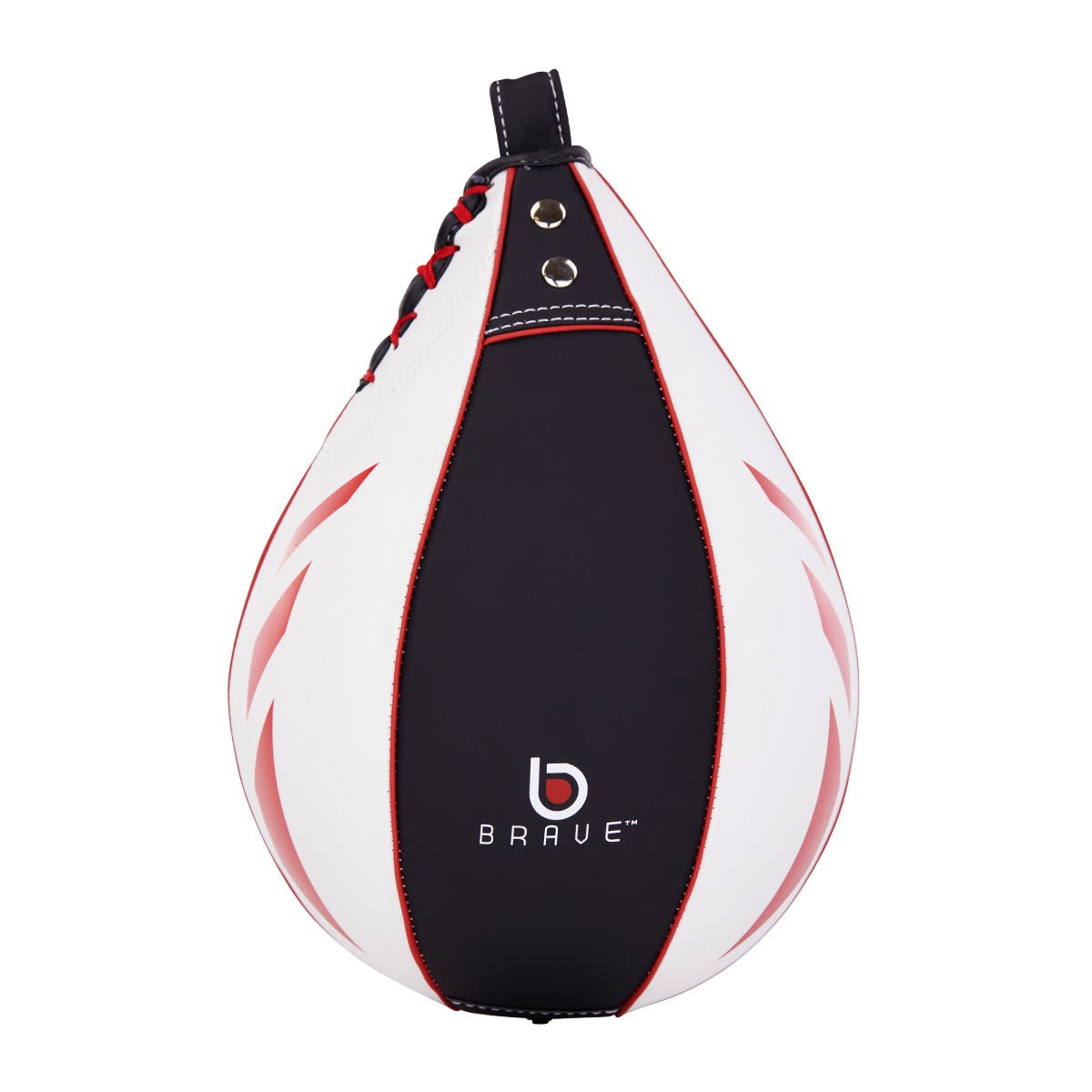 Brave Speed Bag 7" Black White Red