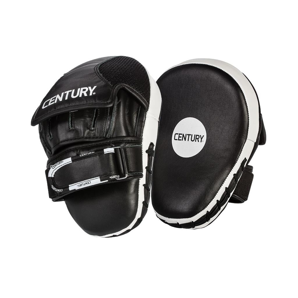 Creed Short Punch Mitts - Pair Black White