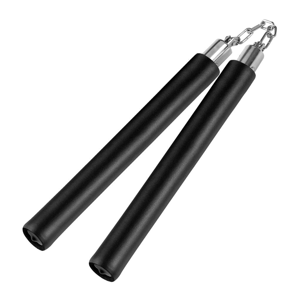 Self Defense Weapons Upgraded Foam Practice Nunchucks For Adults And Kids, Safe Bo Staff