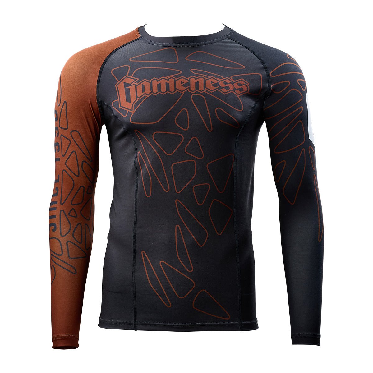 Gameness Men's Long Sleeve Pro Ranked Rash Guard gameness-mens-long-sleeve-pro-rank-rash-guard-355505