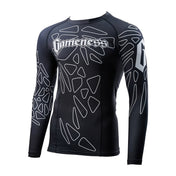 Gameness Men's Long Sleeve Pro Ranked Rash Guard gameness-mens-long-sleeve-pro-rank-rash-guard-623738