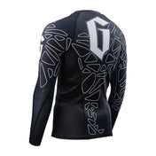 Gameness Men's Long Sleeve Pro Ranked Rash Guard gameness-mens-long-sleeve-pro-rank-rash-guard-884436
