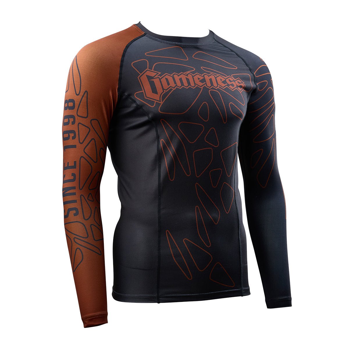 Gameness Men's Long Sleeve Pro Ranked Rash Guard gameness-mens-long-sleeve-pro-rank-rash-guard-923882