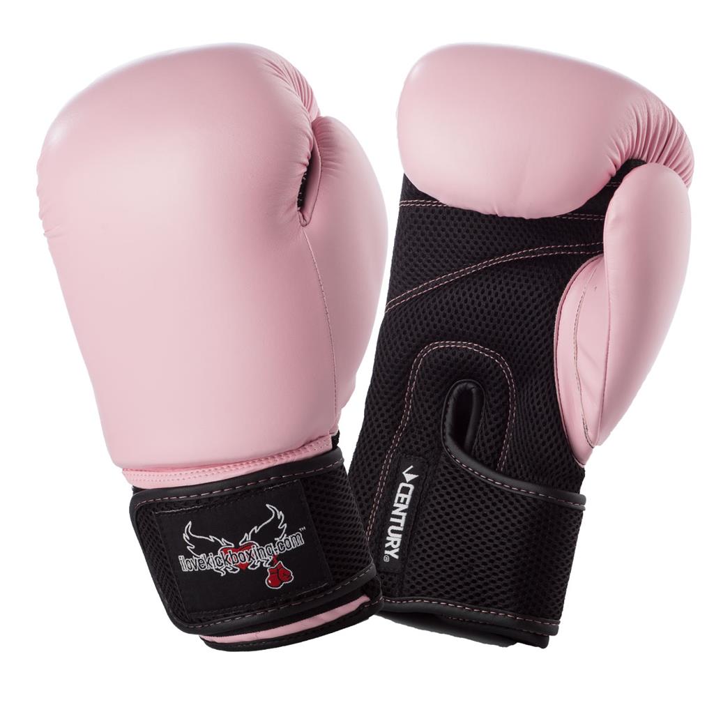 I Love Kickboxing.com Glove 14oz 14 Oz Pink Black