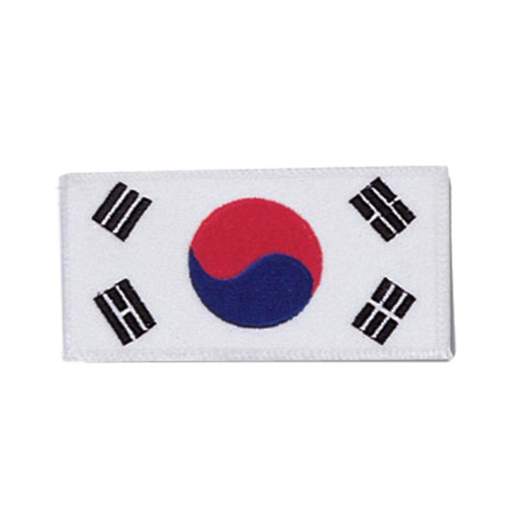 Sewn-In Korean Flag Patch