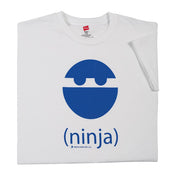 Ninja Boy Tee White Blue