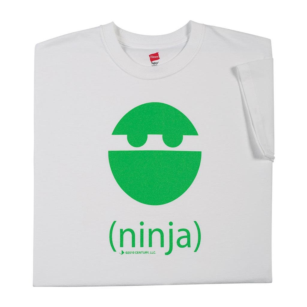 Ninja Boy Tee White Green
