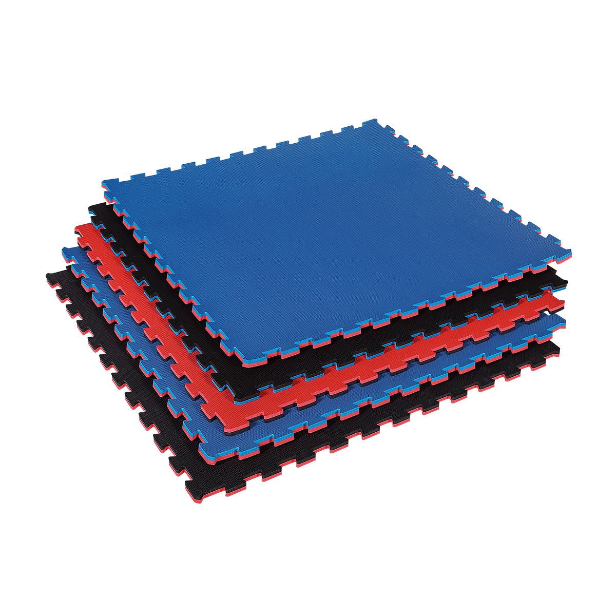 Reversible 2 Color 3/4 Thick Puzzle Sport Mat Kit - Blue/Red – Century  Martial Arts