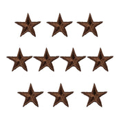Iron-On Star Patches - 10 Pack