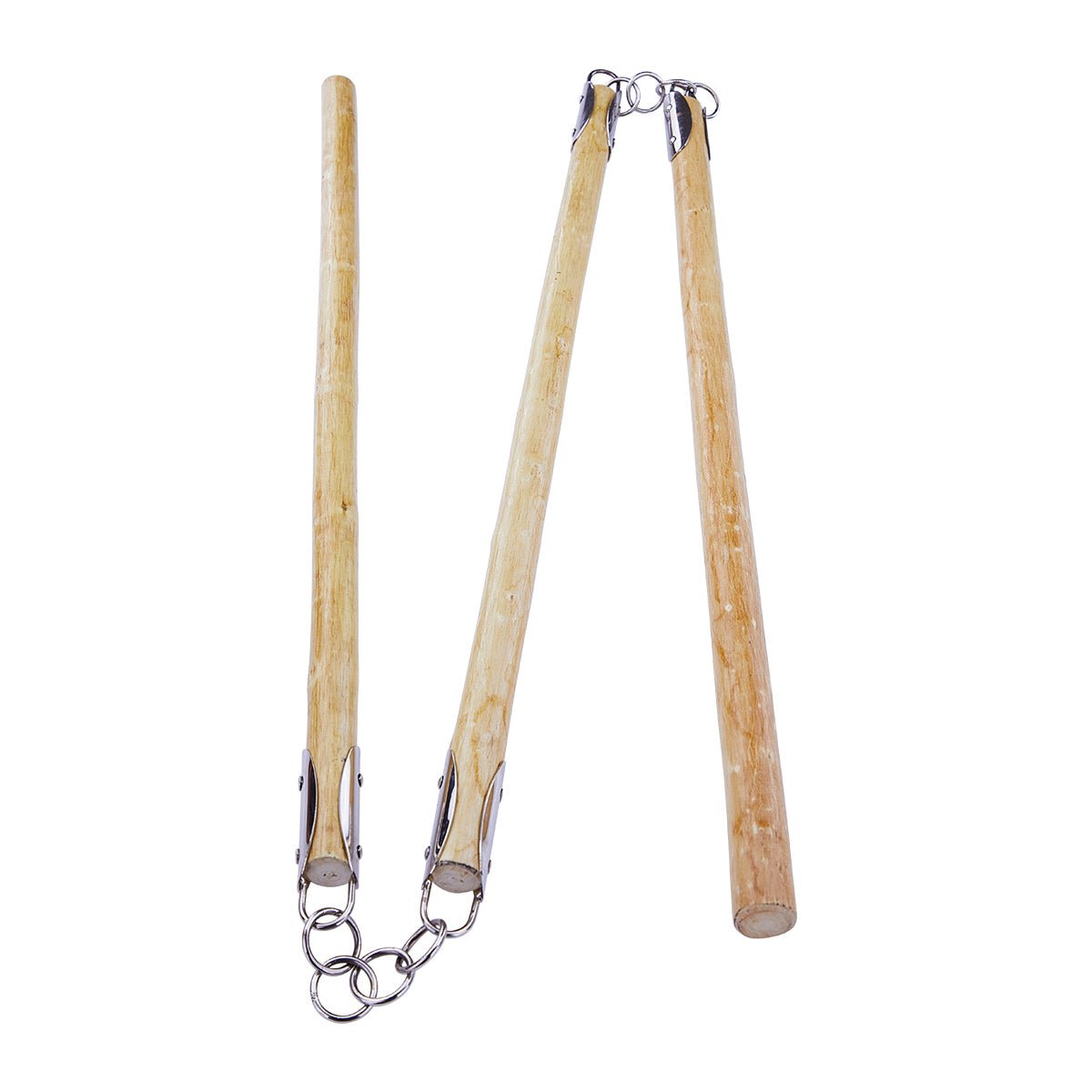 Three Sectional White Wood Staff – Century Martial Arts