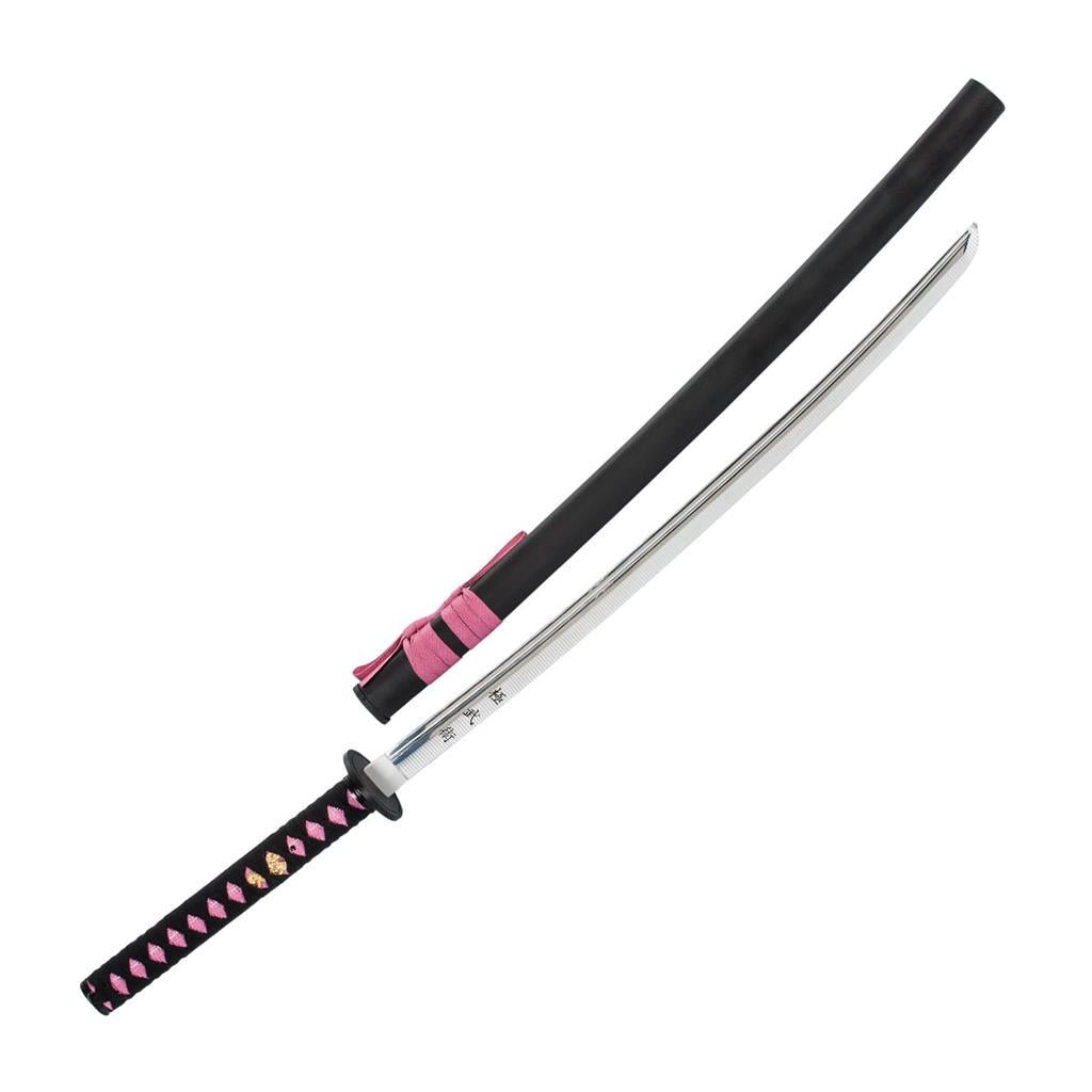 Traditional Curved Sword Black Pink