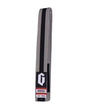 Gameness Youth Striped Pro Series Belt Grey Black