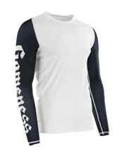 GAMENESS BLANK RASH GUARD LONG-SLV Black