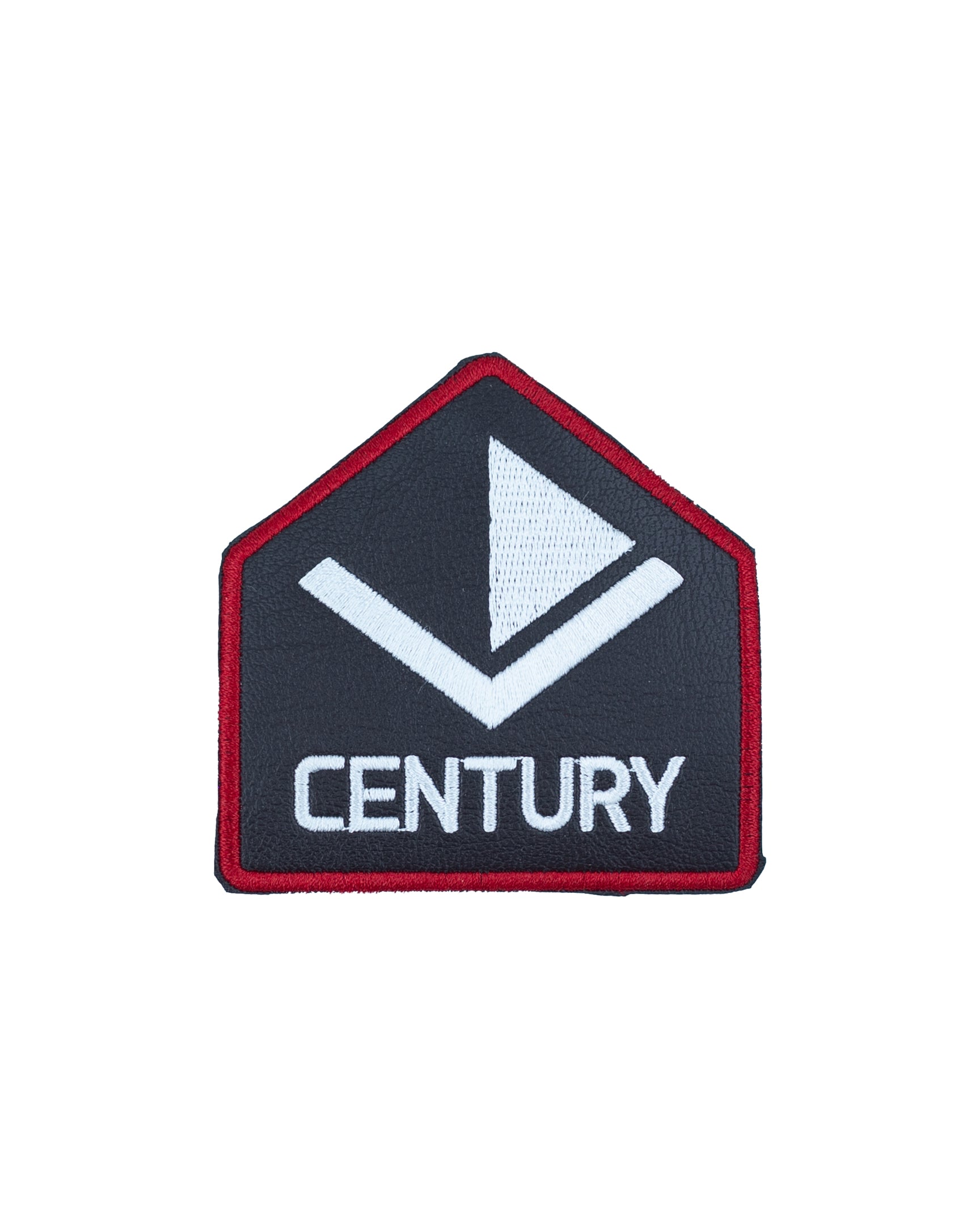 Century Pyramid PVC Patch Black Red