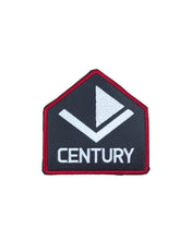 Century Pyramid PVC Patch Black Red