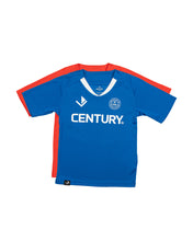 Youth V-Neck Training Tee Youth S Blue