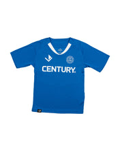 Youth V-Neck Training Tee Blue