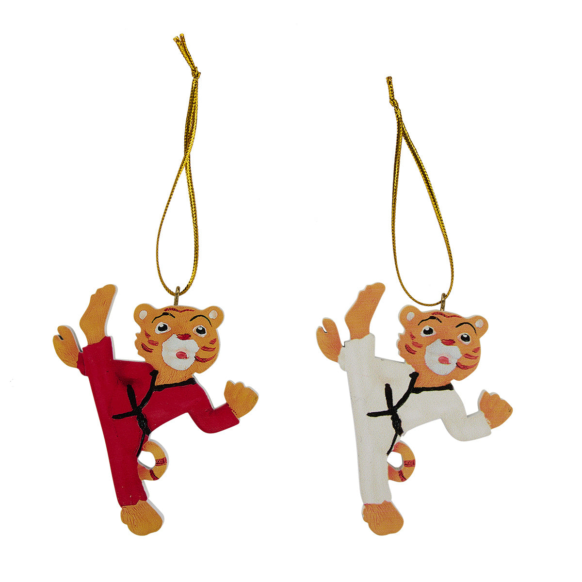 Tiger Ornament Set