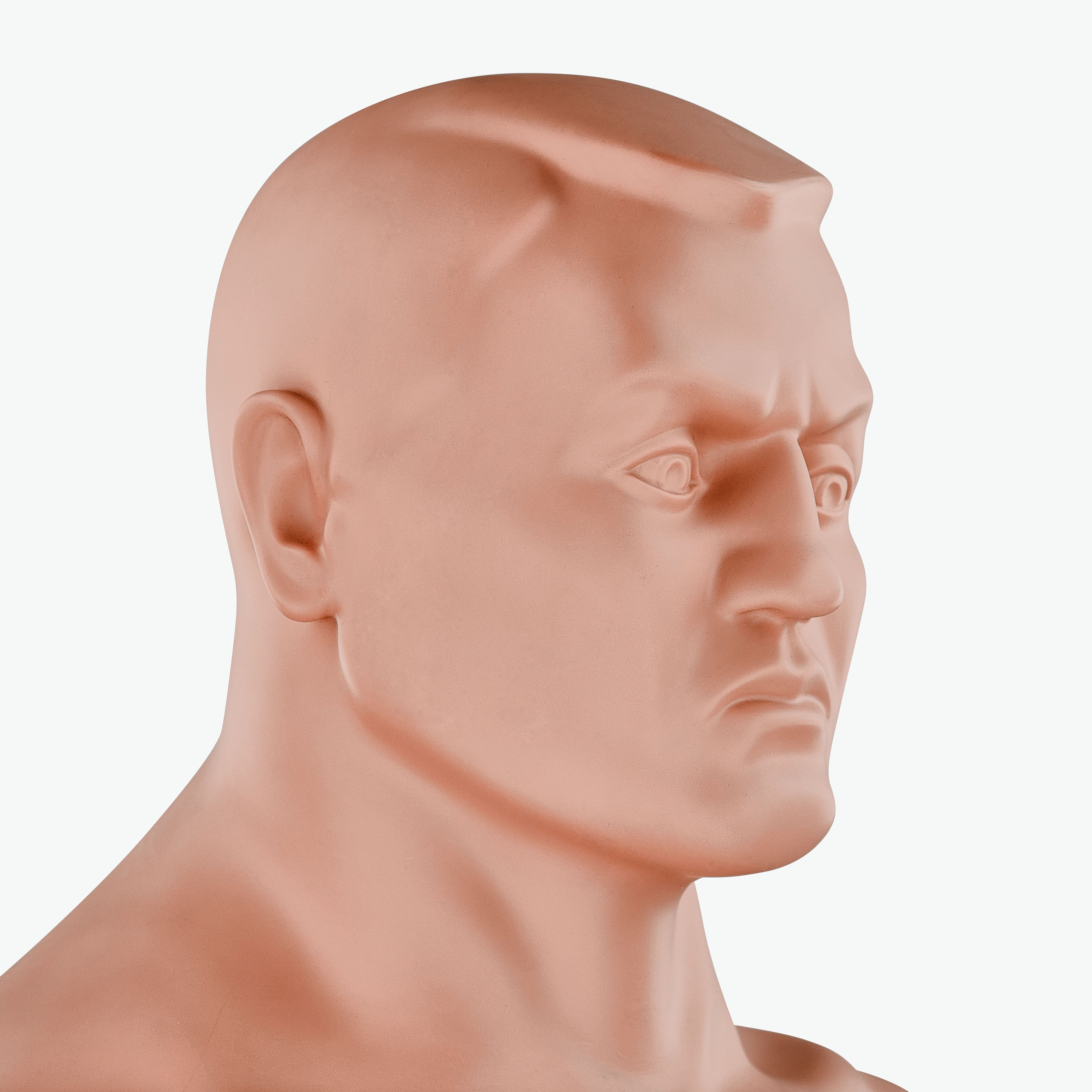 Side profile of Versys bob head