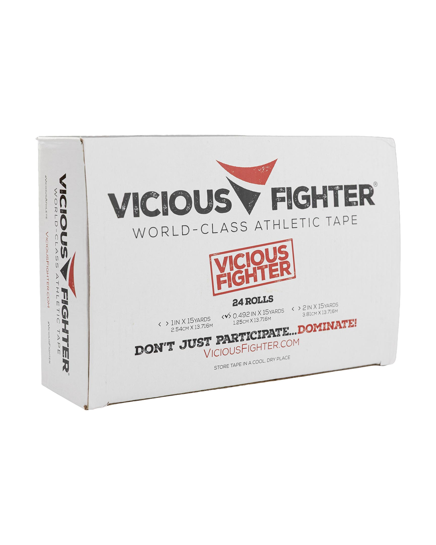 VICIOUS FIGHTER .492 INCH ATHLETIC TAPE
