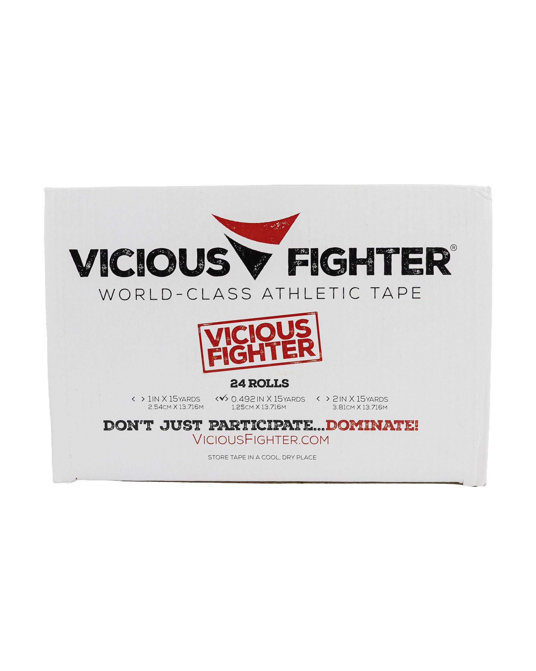 VICIOUS FIGHTER .492 INCH ATHLETIC TAPE