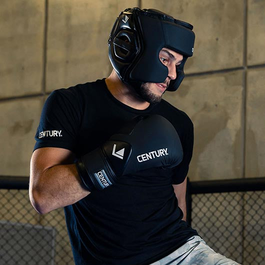 MMA student wearing Creed gear