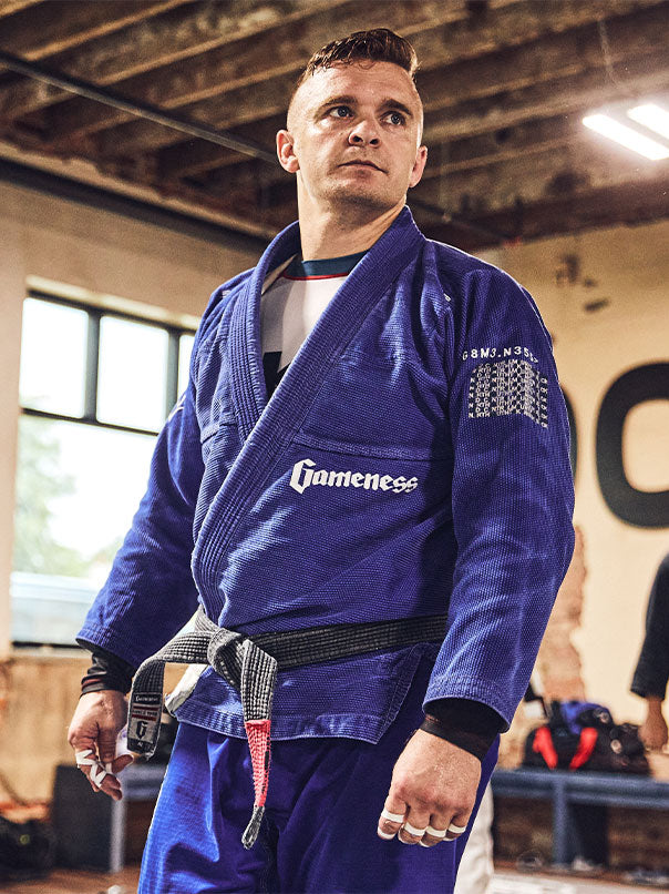 man wearing martial arts uniform