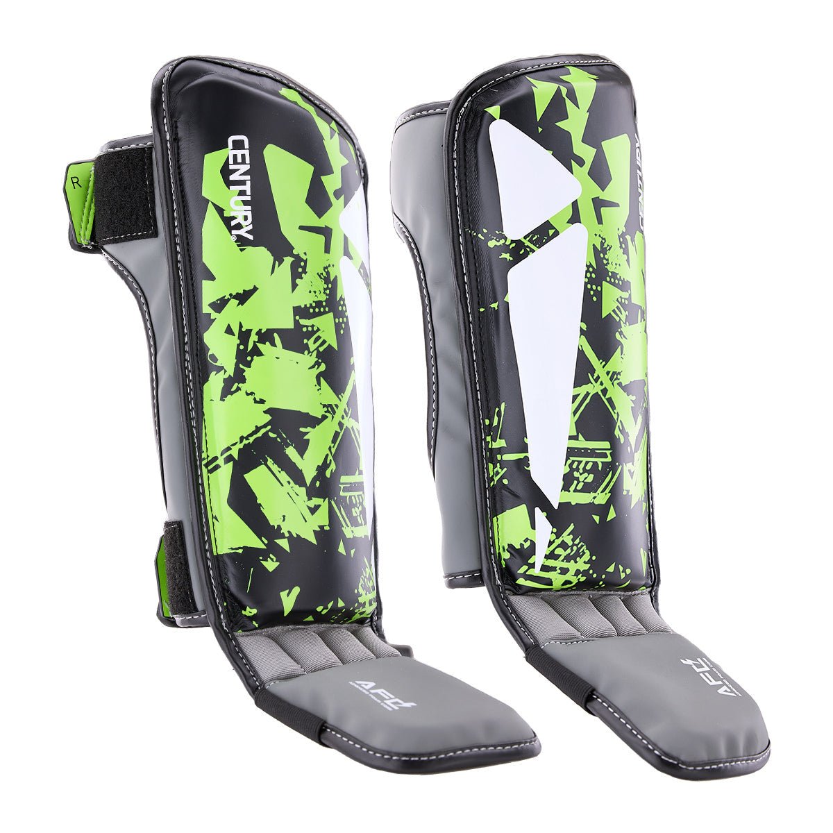 Brave Youth Shin Guards Black Green