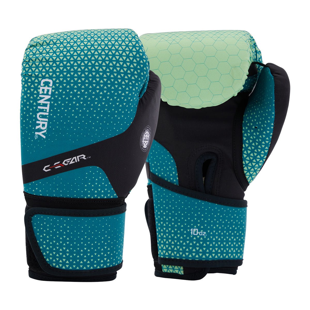 C-Gear Sport Discipline Kickboxing Punches 10 oz. Teal