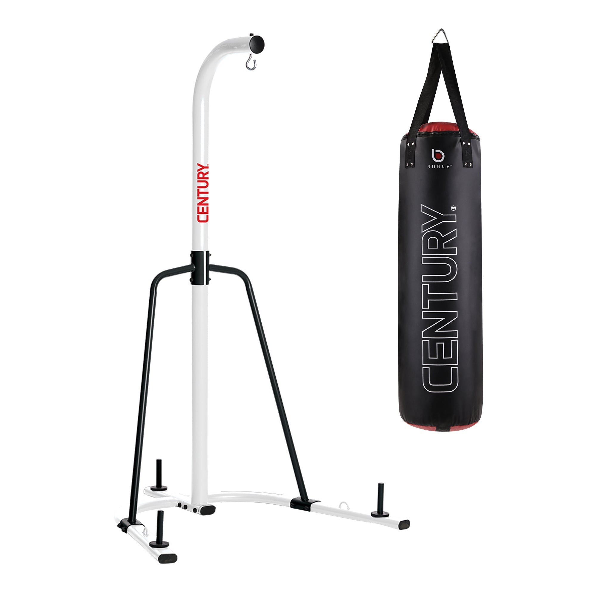 Century 70 Pound Brave Punching Bag & Bag Stand Combo