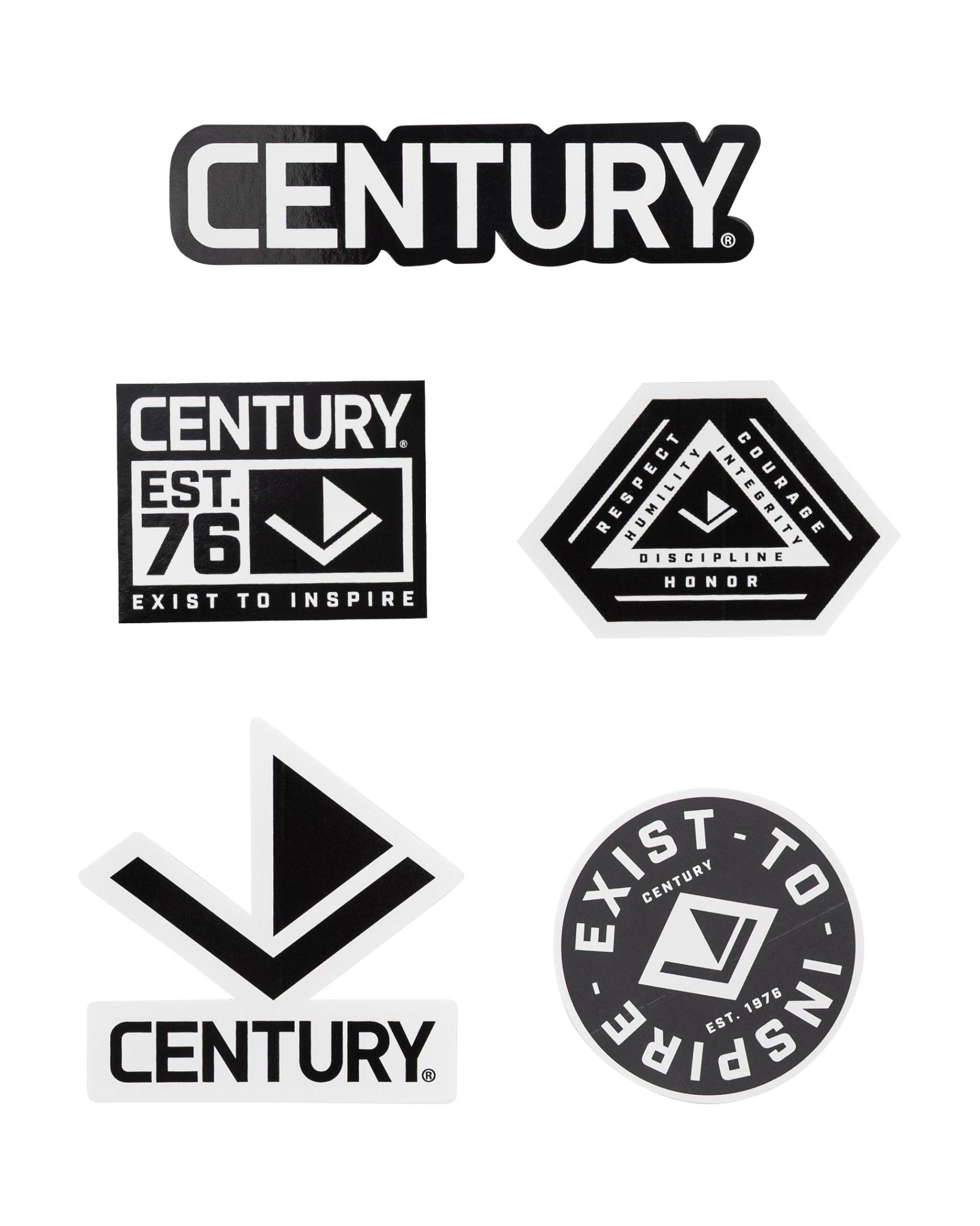 Century Black and White Sticker Pack – 5 Piece century-black-and-white-sticker-pack-5-piece-3570915