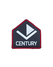 Century Pyramid PVC Patch Black Red