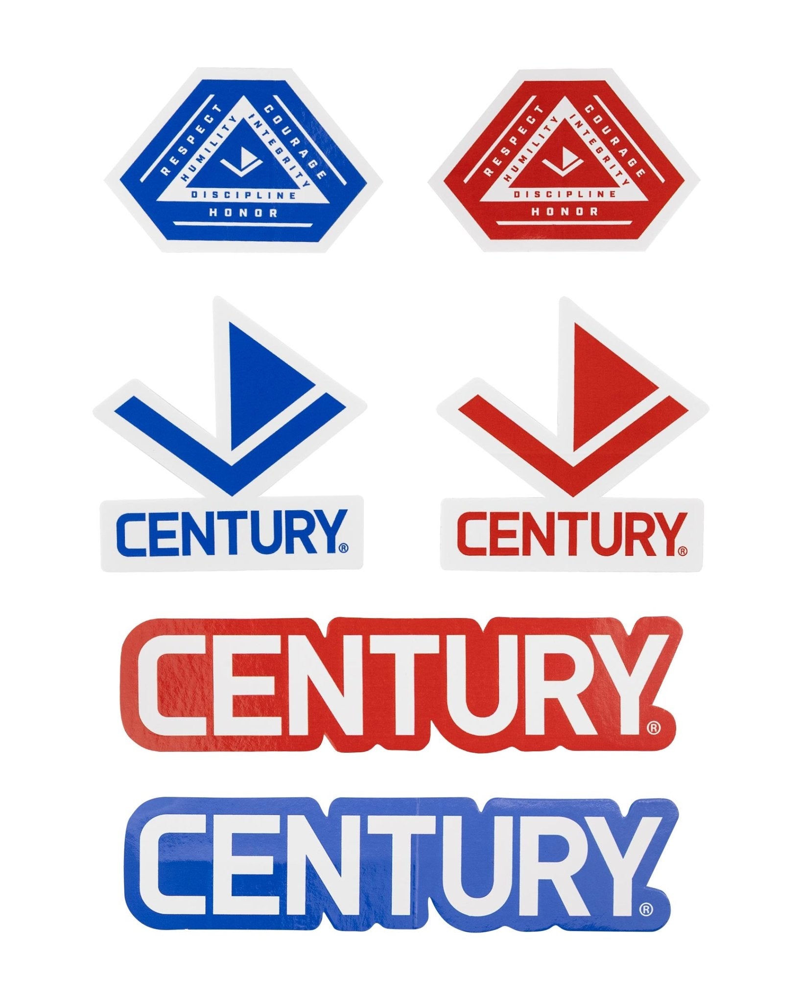 Century WAKO Sticker Pack – 6 Piece – Century Martial Arts