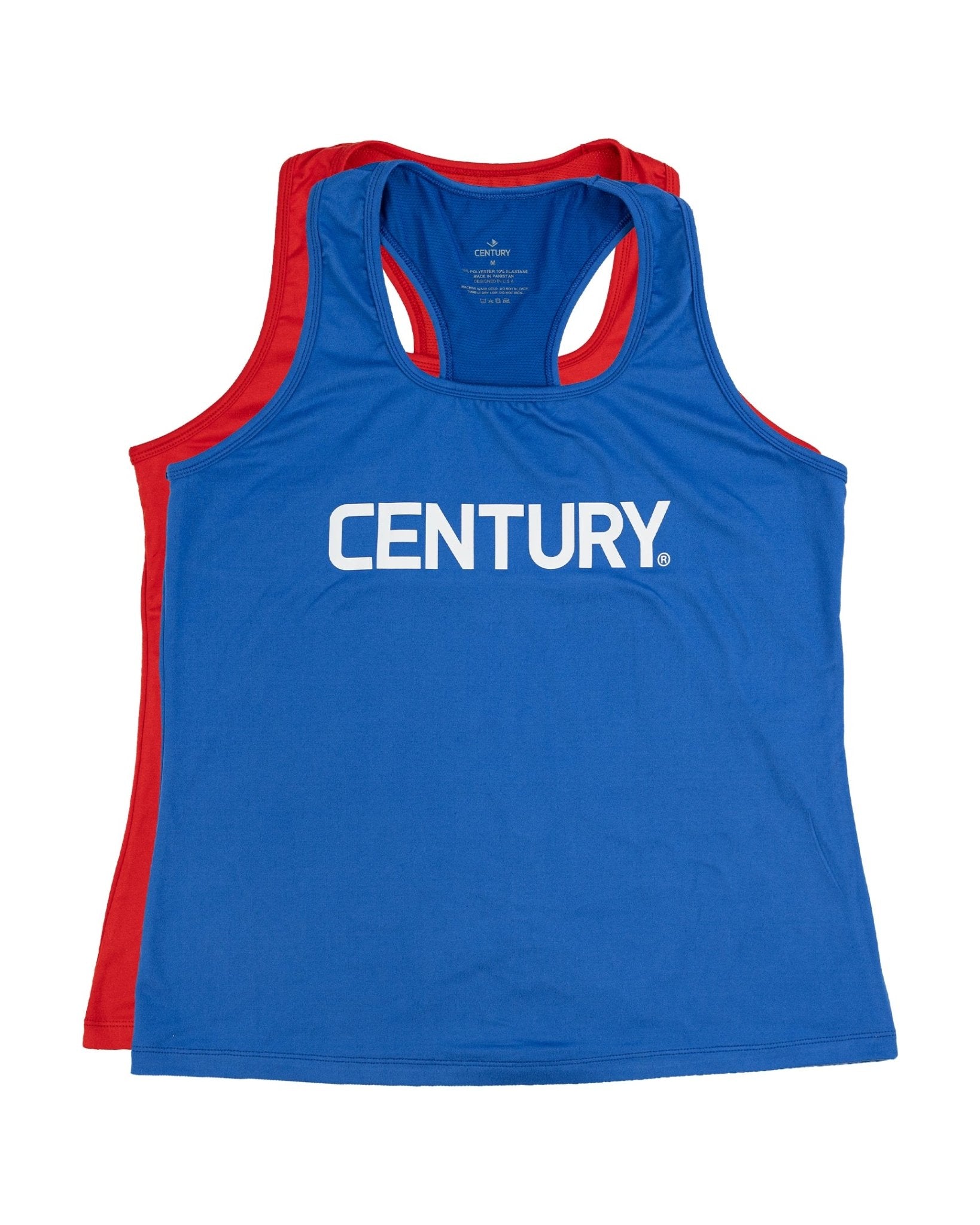 Century Women's Racerback Tank Blue