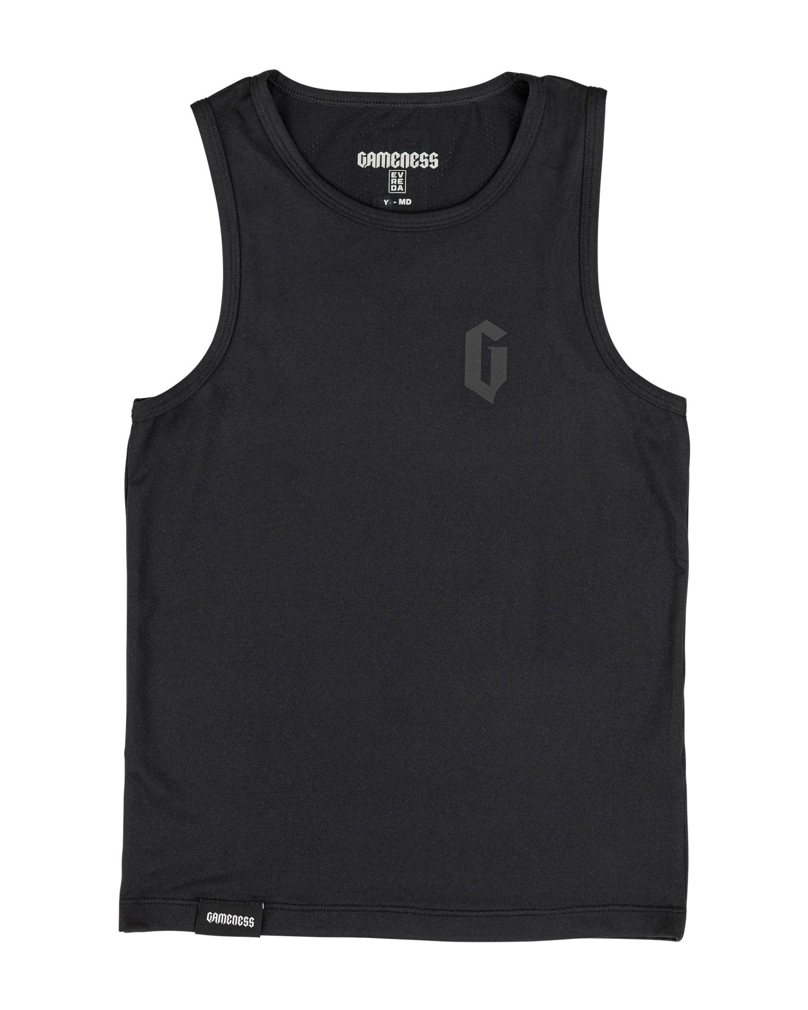 Gameness Boy's Evreda Tank Black