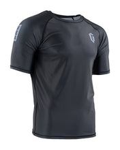 Gameness Evreda Short Sleeve Rash Guard Black Grey