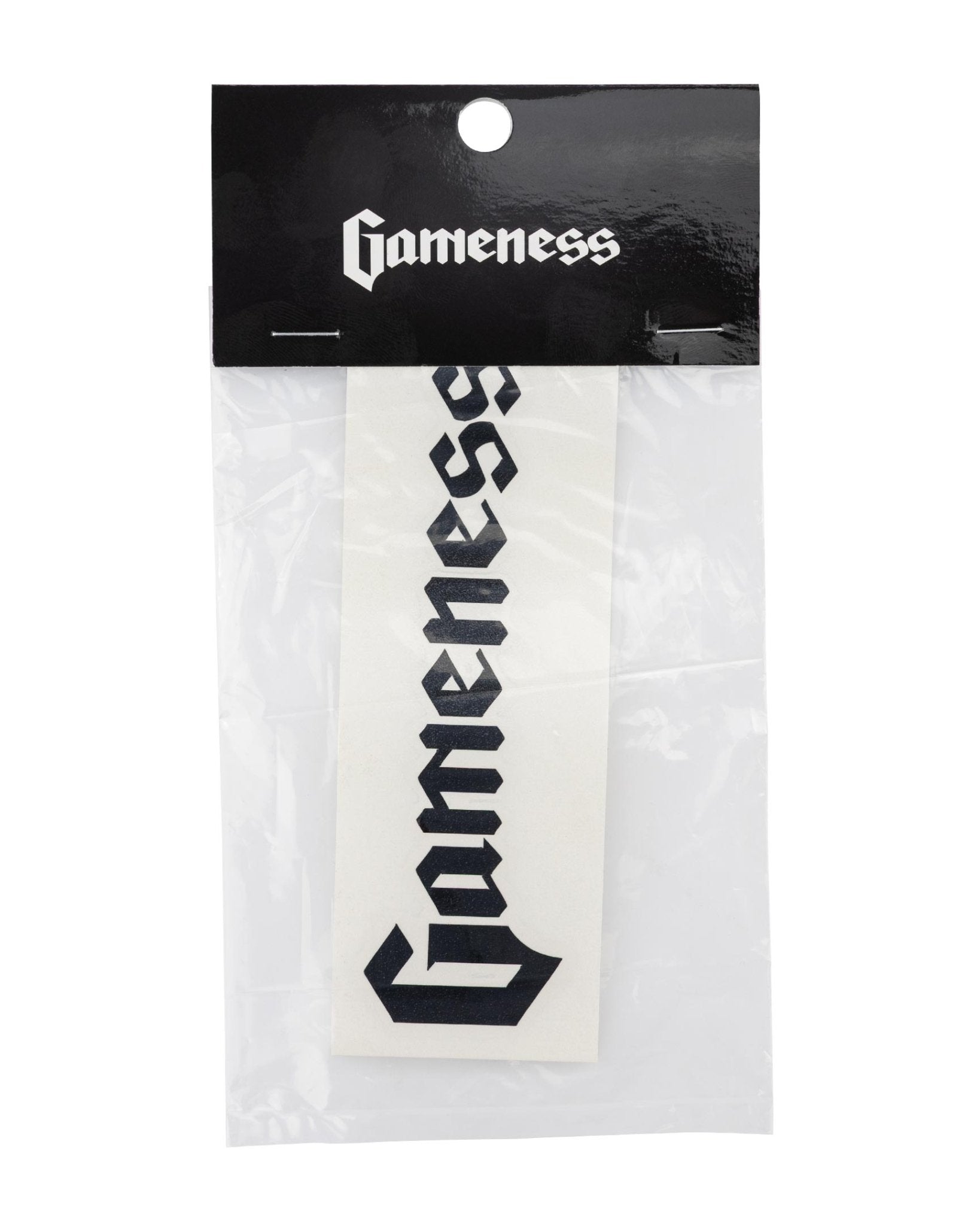 Gameness Logo Die Cut Sticker gameness-logo-die-cut-sticker-4777765