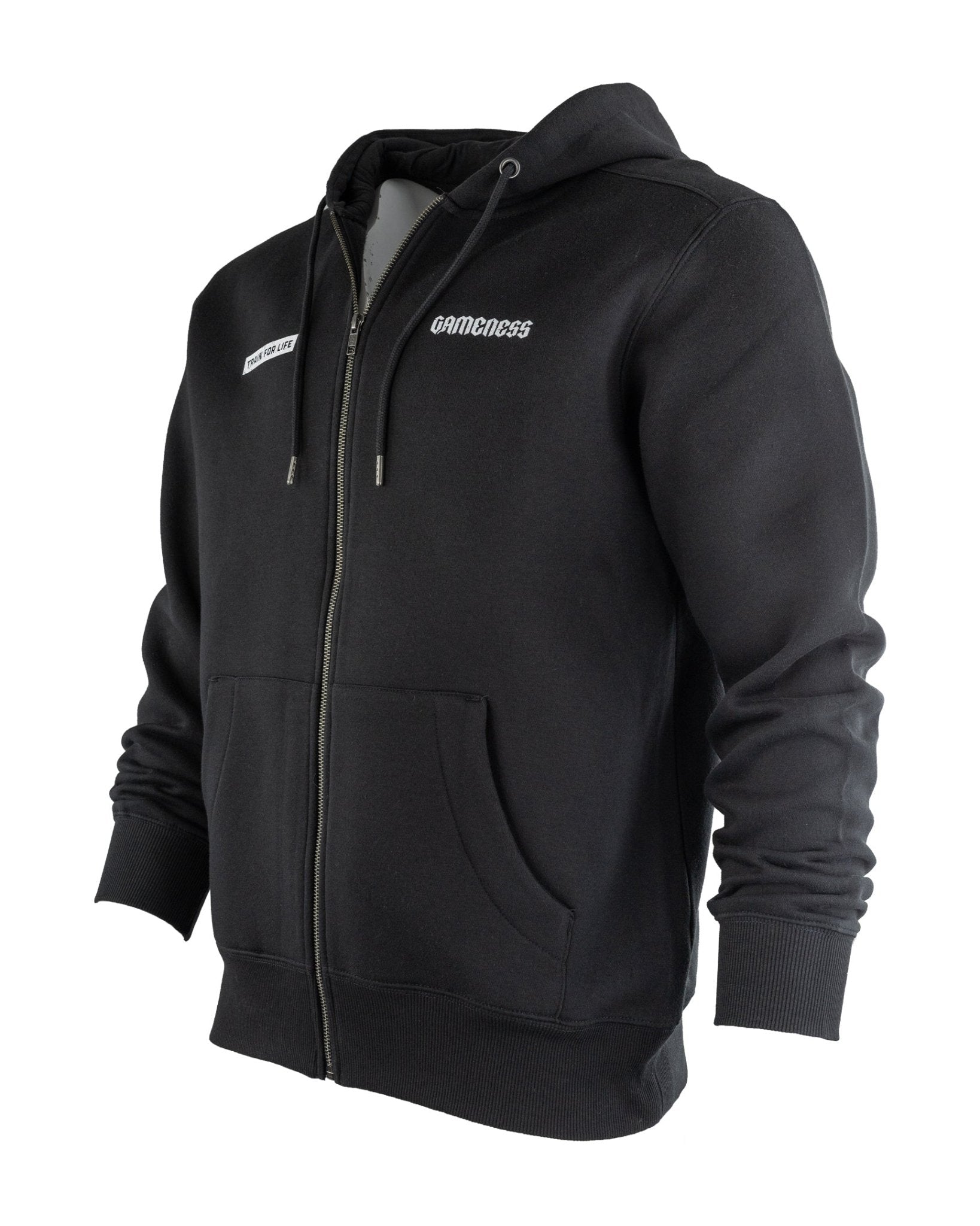 Gameness Men's Earned Zip-Up Hoodie - ready upon inventory pulling in