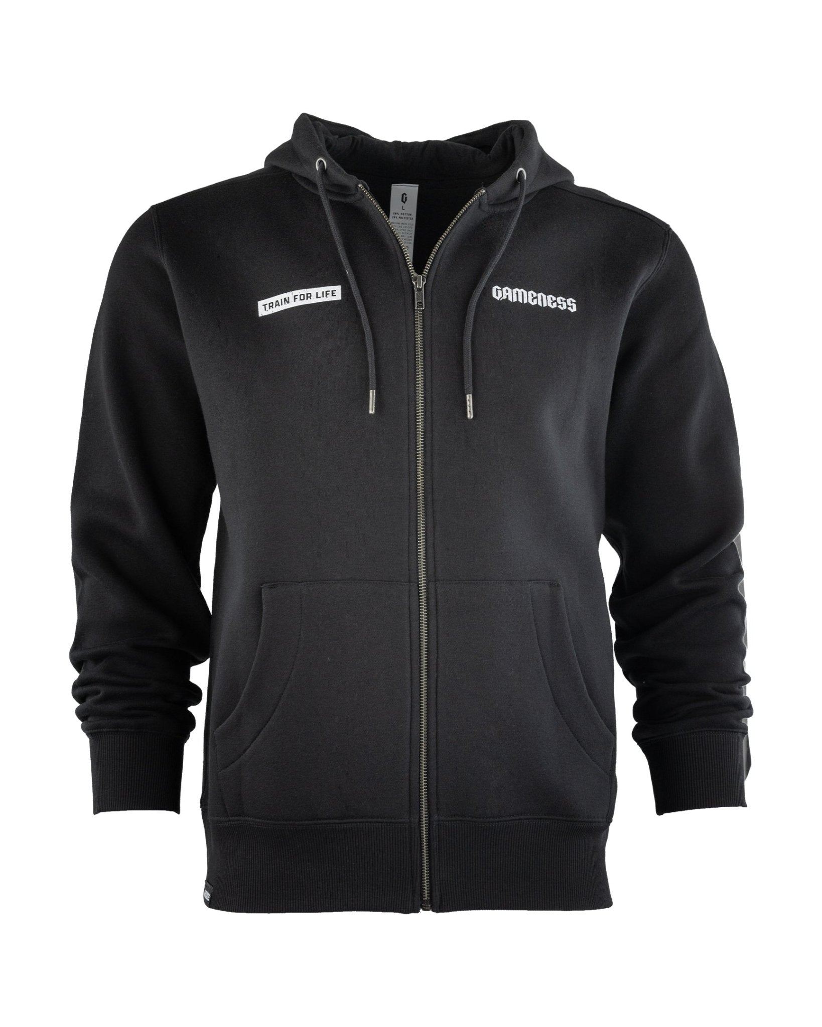 Gameness Men's Earned Zip-Up Hoodie - ready upon inventory pulling in
