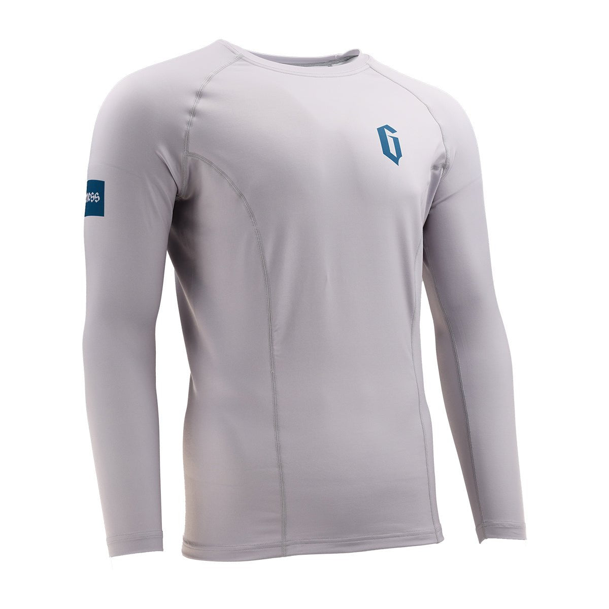 Gameness Men's Long Sleeve Rashguard Grey