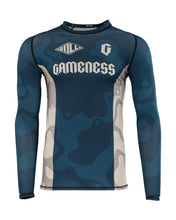 Gameness Mens Long Sleeved Meeting Of The Waters Rashguard